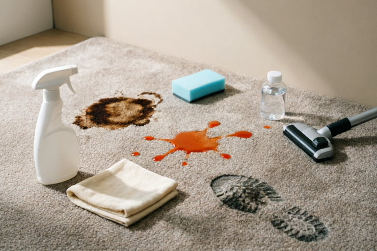 How to Clean Carpet Stains at Home Quickly