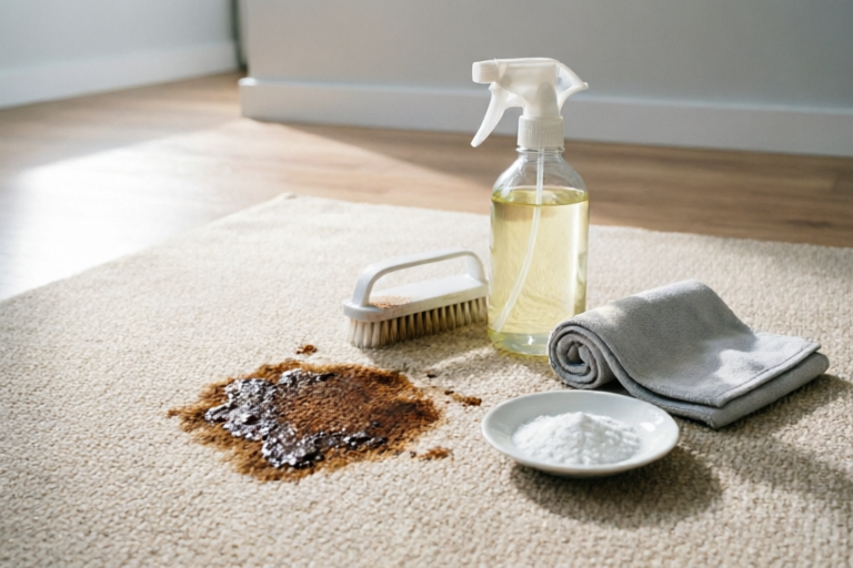 How to Clean a Stained Carpet Effectively