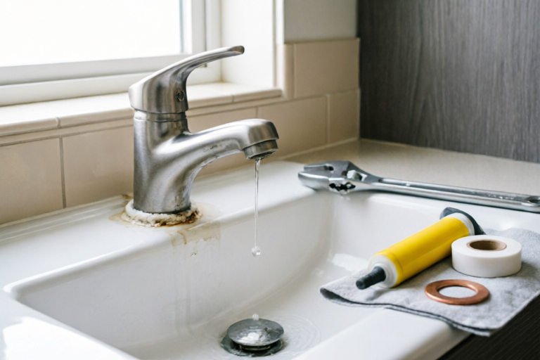 How to Fix a Leaking Faucet at Home