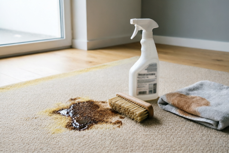 What Is the Best Way to Clean a Stained Carpet?