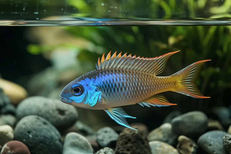 Eye-Catching Elegance: Discovering the Enigmatic World of Rajah Cichlids